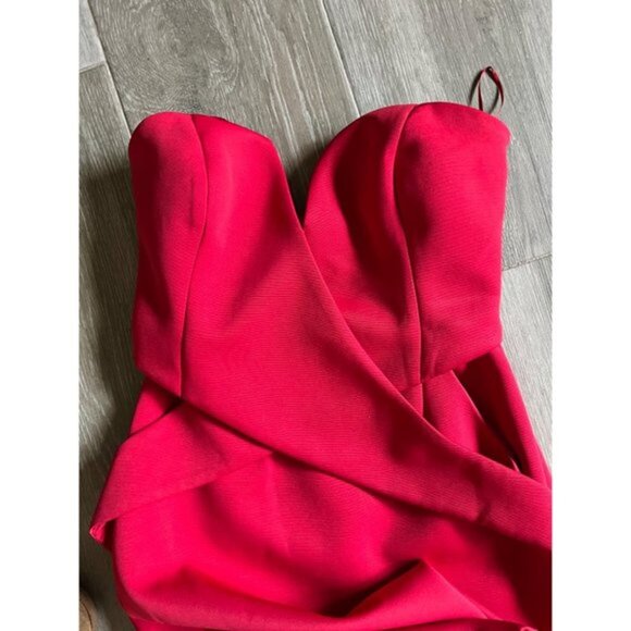 FINDER KIPPERS red sleeves mini dress size S - Picture 9 of 9